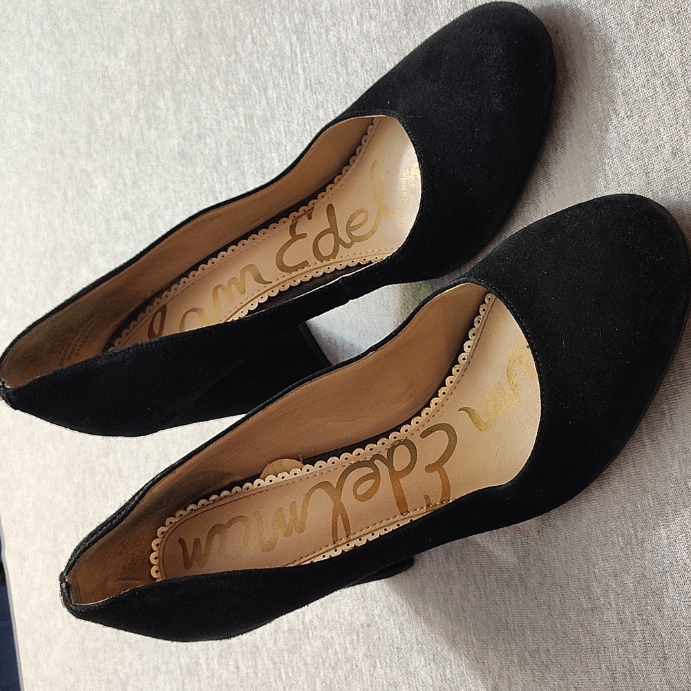 SAM EDELMAN- WOMENS BLACK HEELS 👠💄💄